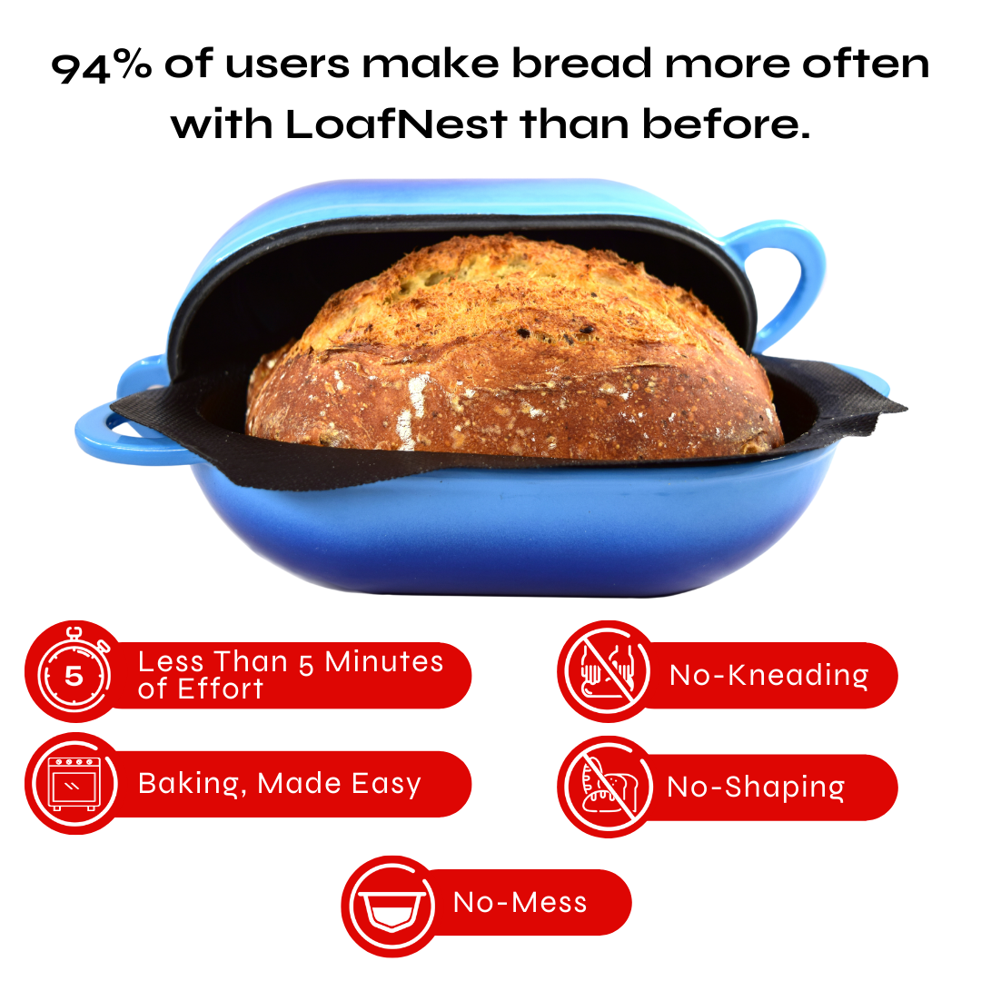 LoafNest: Incredibly Easy Artisan Bread Kit – WEkigai Webshop